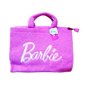 Barbie Pink Large Tote Bag With Strap NWT